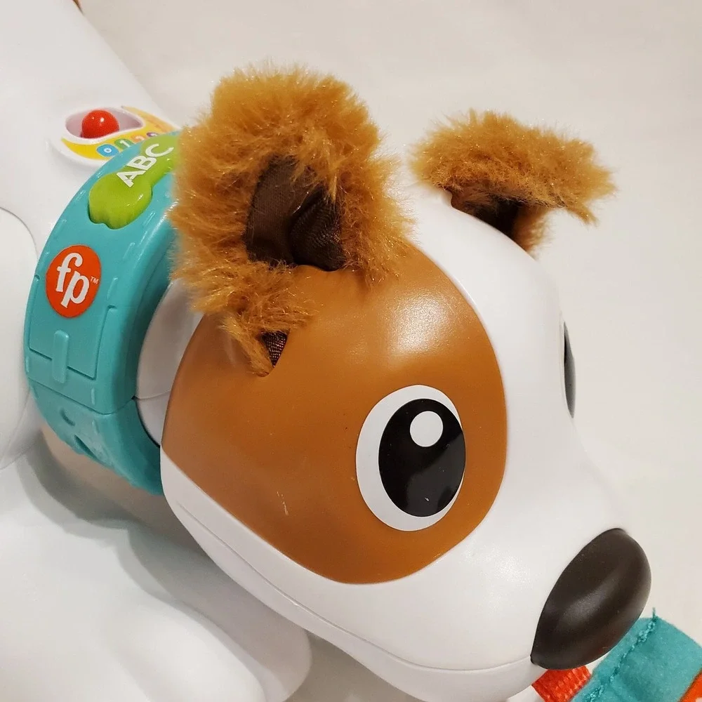 Fisher Price 123 Crawl with Me Puppy Electronic Dog Learning Toy GWW55